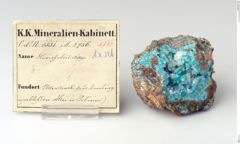 Foto von Aurichalcit (NHMW-MIN-Ax126)